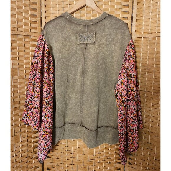 Stevie Nicks Upcycled Sweatshirt Top M-L - Picture 2 of 7